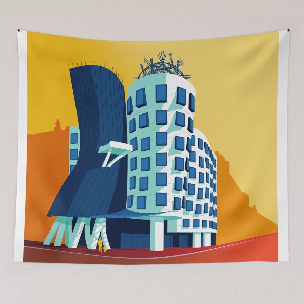 Item preview, Dancing House designed and sold by Architecture Posters.