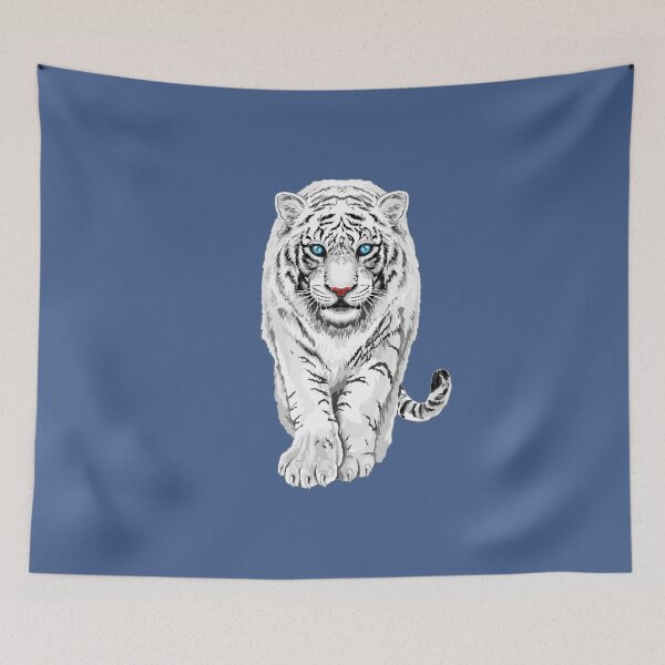 Item preview, White Tiger, Albino Tiger designed and sold by LESSILU.