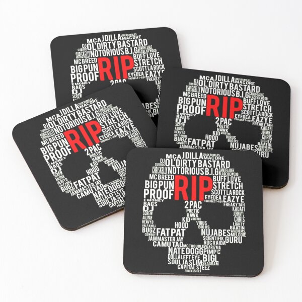 Item preview, Skull RIP Rappers designed and sold by UZRWRLD .