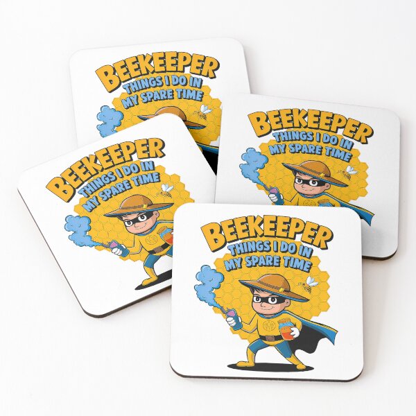 Item preview, Beekeeper Things I Do In My Spare Time Superhero designed and sold by Amanda's Factory.