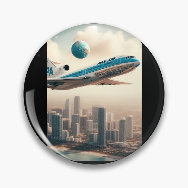 Item preview, CLIPPER OVER MIAMI designed and sold by Rouxman72.