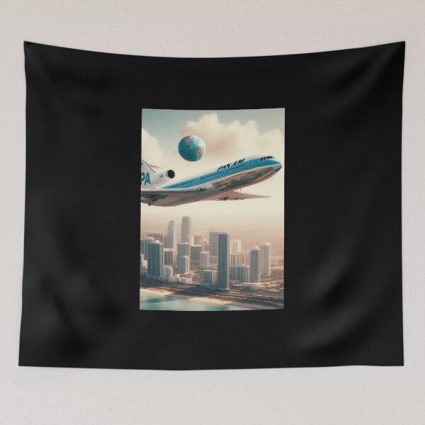 Item preview, CLIPPER OVER MIAMI designed and sold by Rouxman72.