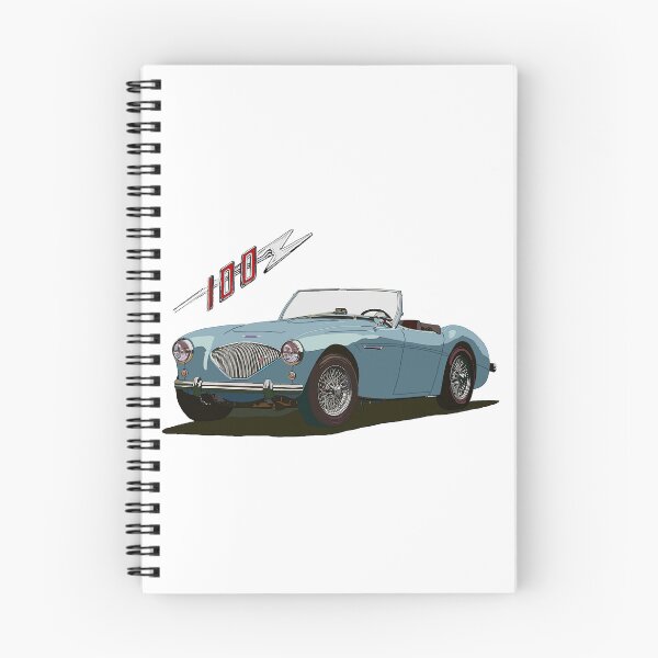 Item preview, Blue Austin Healey 100 designed and sold by avenueart01.