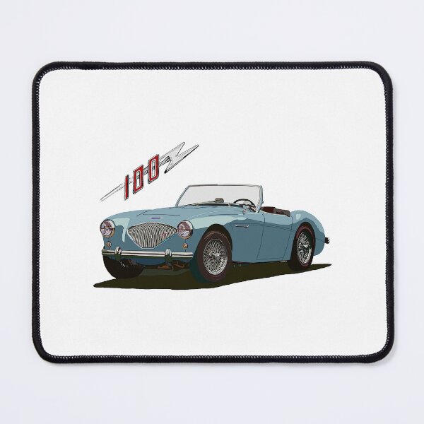 Item preview, Blue Austin Healey 100 designed and sold by avenueart01.