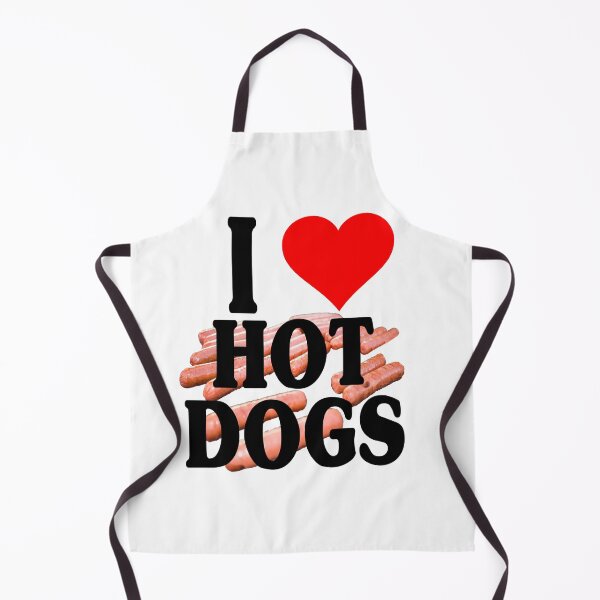 Item preview, Hot Dogs I Love Them (seriously) designed and sold by blueversion.