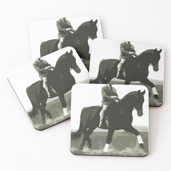 Item preview, Old school dressage rider designed and sold by The Artful Horse.