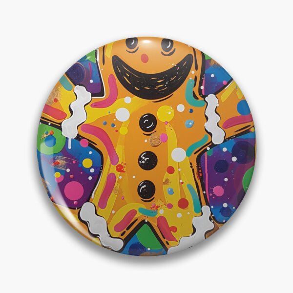 Artikelvorschau, Lebkuchenmann-Pop-Art 7 entworfen und verkauft von AstroRisq.