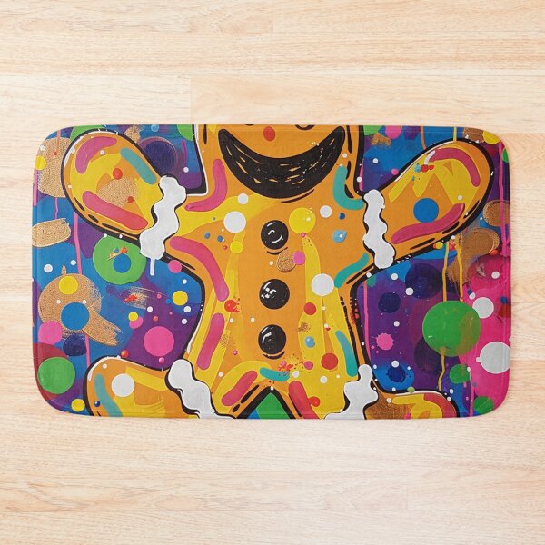 Item preview, Gingerbread Man Pop Art 7 designed and sold by AstroRisq.