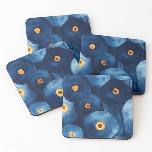 Item preview, Blue blueberries in watercolor designed and sold by MindKunst.