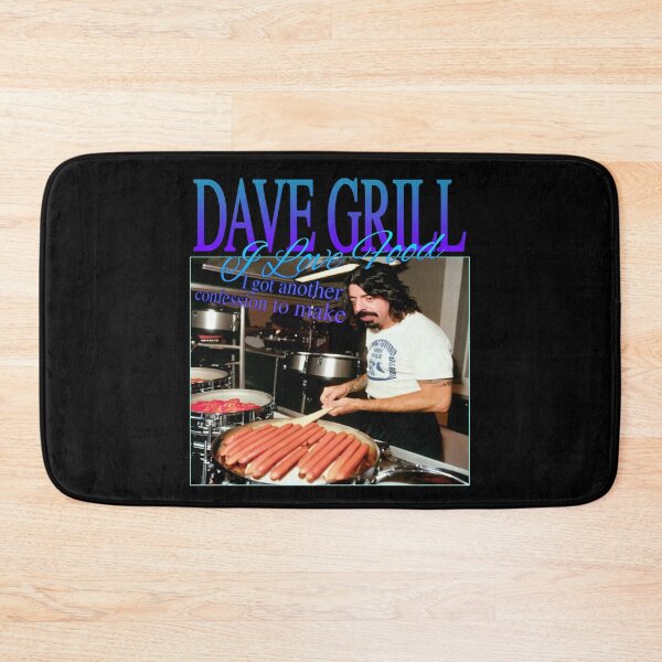 Item preview, Dave Grill - 90's Grunge Drummer & Hot Dog Grill Enthusiast Master designed and sold by blueversion.