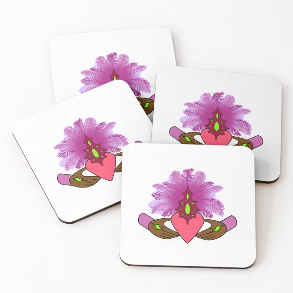 Item preview, Carnival Claddagh (Pink) designed and sold by MouseontheGo.