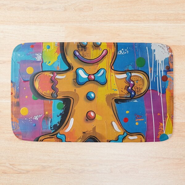 Item preview, Gingerbread Man Pop Art 8 designed and sold by AstroRisq.