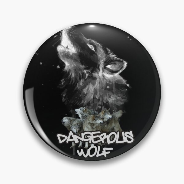 Item preview, DANGEROUS WOLF Tshirt's designed and sold by timedesignkardi.