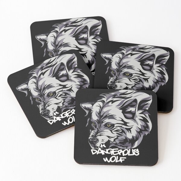Item preview, DANGEROUS WOLF Tshirt's designed and sold by timedesignkardi.