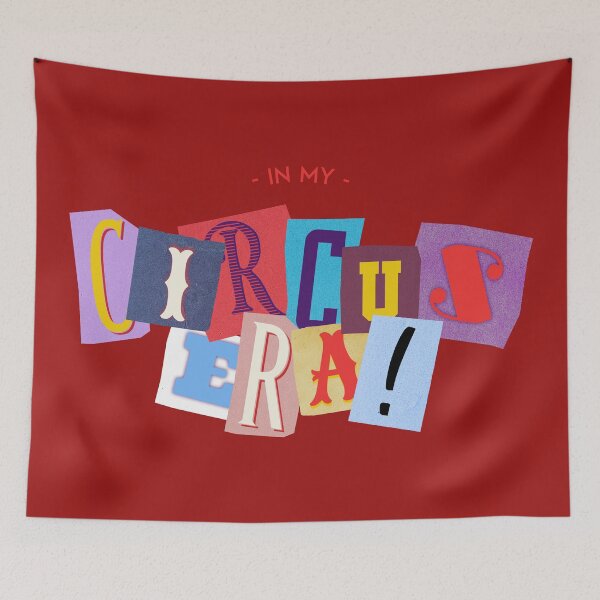 Item preview, In my circus era (collage) designed and sold by Maria Nieto.