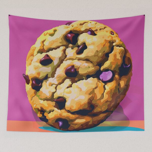 Item preview, Chocolate Chip Cookie Pop Art 2 designed and sold by AstroRisq.
