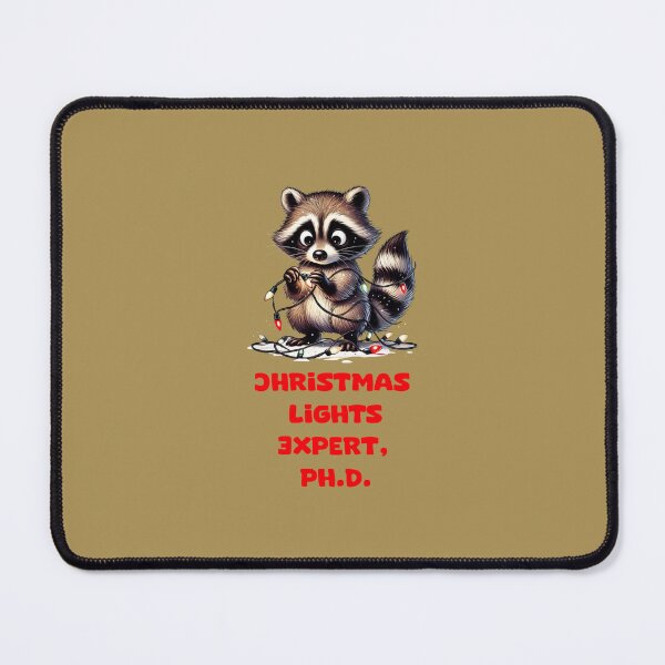 Item preview, Christmas Lights Expert, PH.D., Unique designed and sold by villacreativa.