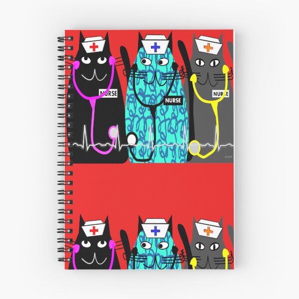 Item preview, Whimsical Nurse Cats designed and sold by gailg1957.