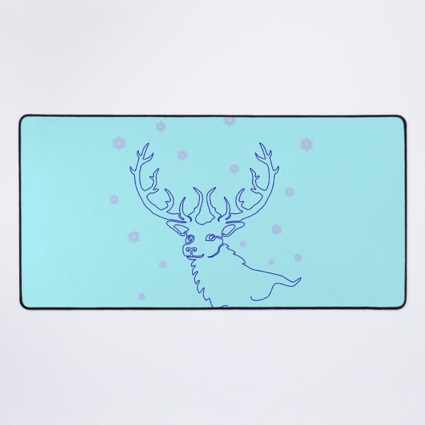 Item preview, deer with antlers designed and sold by LESSILU.