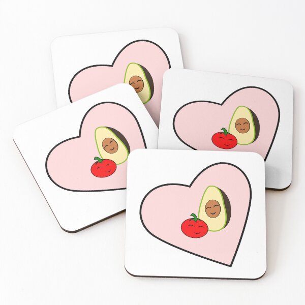 Item preview, Taste Buddies: Avocado and Tomato designed and sold by HarveyHandcraftsandDesigns.