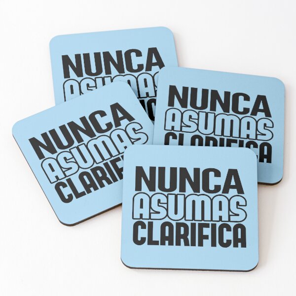 Item preview, Never Assume Clarify designed and sold by rubenarocho.