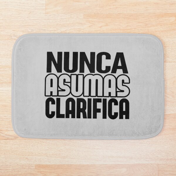 Item preview, Never Assume Clarify designed and sold by rubenarocho.
