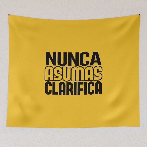 Item preview, Never Assume Clarify designed and sold by rubenarocho.