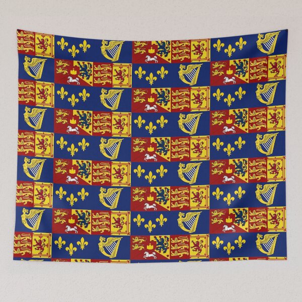 Item preview, Royal Standard of the House of Hanover (1714-1801), King George III, George I, George II, British Monarchy, designed and sold by LordRivers.