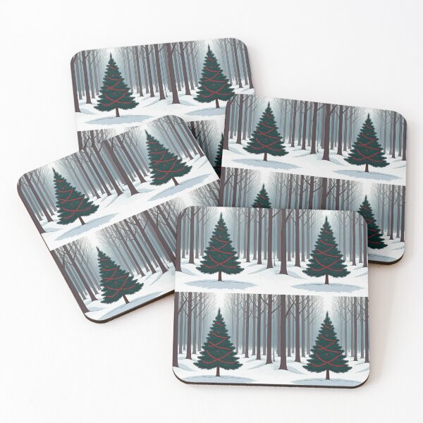 Item preview, Advent Day 13: Berry Garland on the Festive Pine designed and sold by MIIKE DESIGN.
