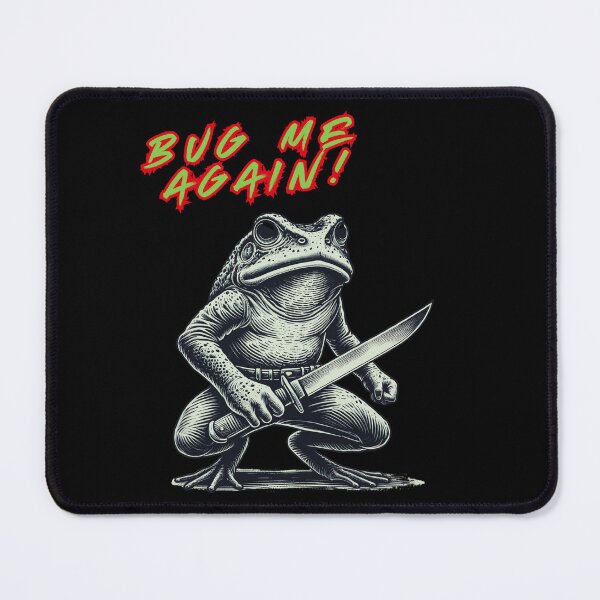 Item preview, Bug Me Again! Knife Frog designed and sold by Tiszert.