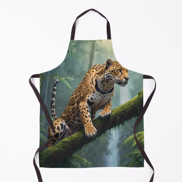 Item preview, Silent Stalker: Jaguar in the Rainforest designed and sold by RK - Shop.