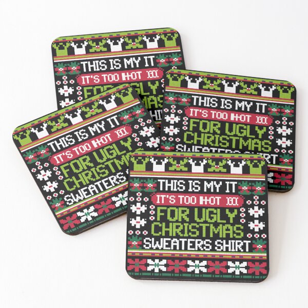 Item preview, This Is My It's Too Hot For Ugly Christmas Sweaters designed and sold by KHABIRITI.