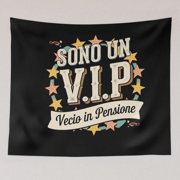 Item preview, Sono Un VIP Vecio In Pensione, Pensionato Maglietta designed and sold by KHABIRITI.