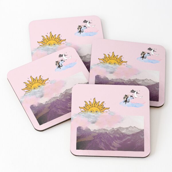 Item preview, The mysterious sun and the night cat musician designed and sold by DreamyGod.