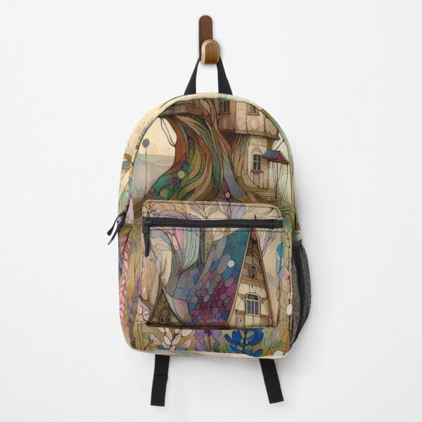 Item preview, Whimsical Cottage by Watercolor designed and sold by Beyondnote-Art.