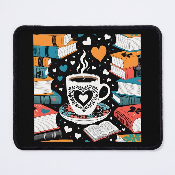 Item preview, Coffee and books designed and sold by MarisePix.