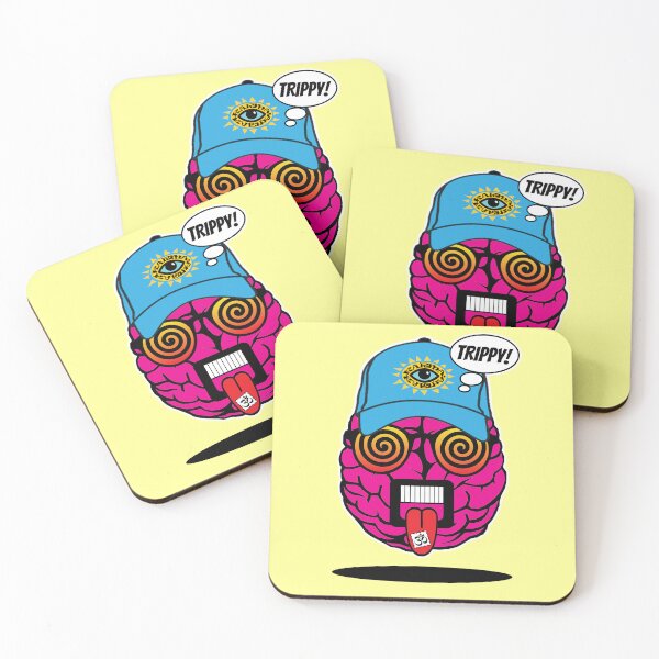 Item preview, Trippy Psychedelic Brain designed and sold by moon70star-m70s.