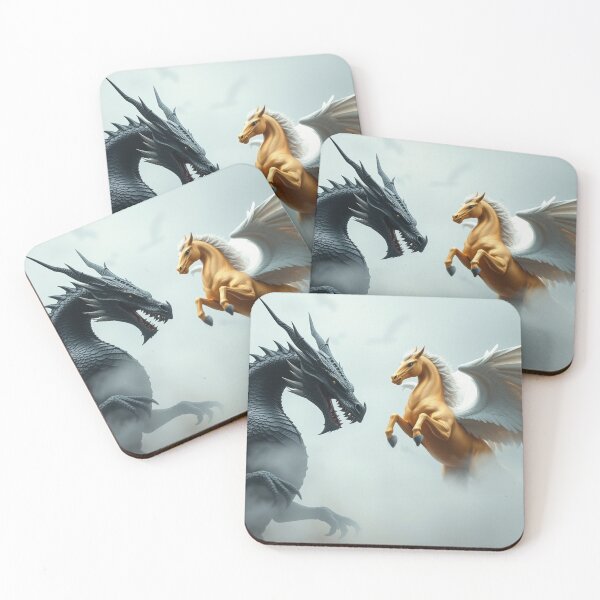 Item preview, Dragon v Pegasus designed and sold by Skye Ryan-Evans.