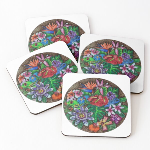 Item preview, Tropical Rainforest Mandala designed and sold by ArtbyKat75.