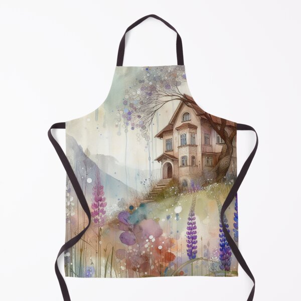Item preview, Whimsical Cottage by Watercolor designed and sold by Beyondnote-Art.