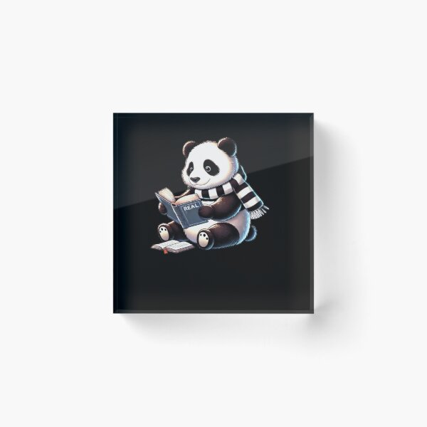 Item preview, All the Cool Kids are Reading, Book Panda Lovers  designed and sold by Creat-Des.