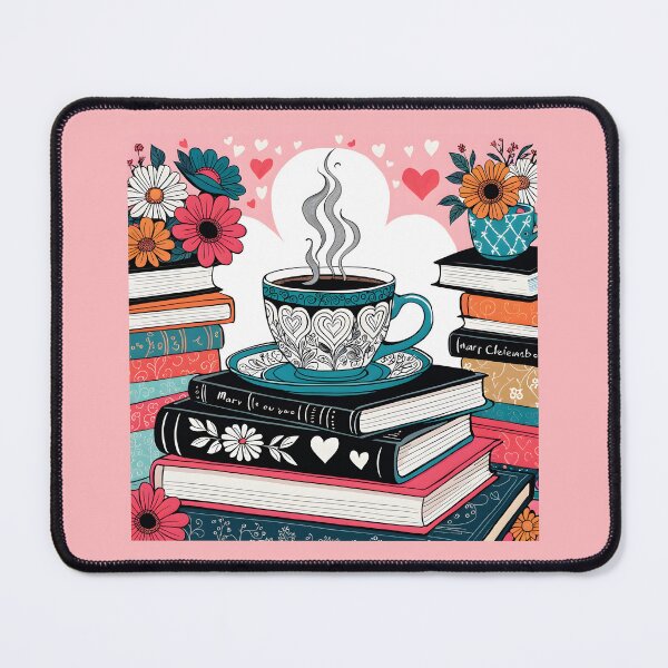 Item preview, Coffee and books designed and sold by MarisePix.