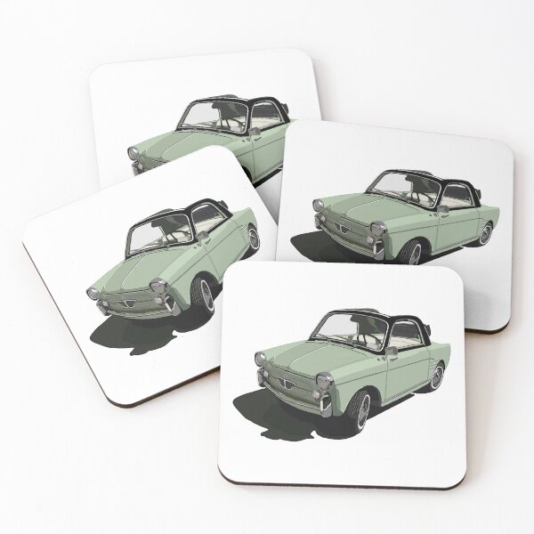 Item preview, Green Fiat Bianchina Trasformabile designed and sold by avenueart01.