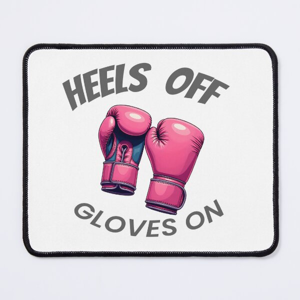 Item preview, Heels Off Gloves On - Female Boxing designed and sold by kjp-design.