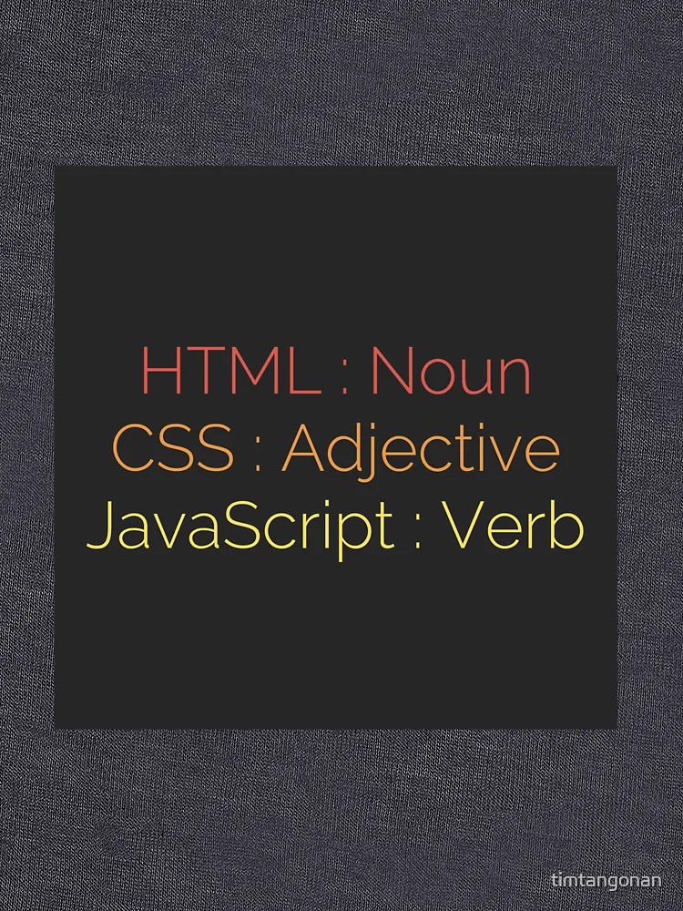 Thumbnail 6 of 6, Lightweight Sweatshirt, HTML CSS and JavaScript designed and sold by timtangonan.