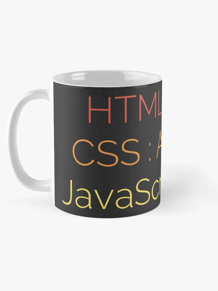 Thumbnail 5 of 6, Coffee Mug, HTML CSS and JavaScript designed and sold by timtangonan.