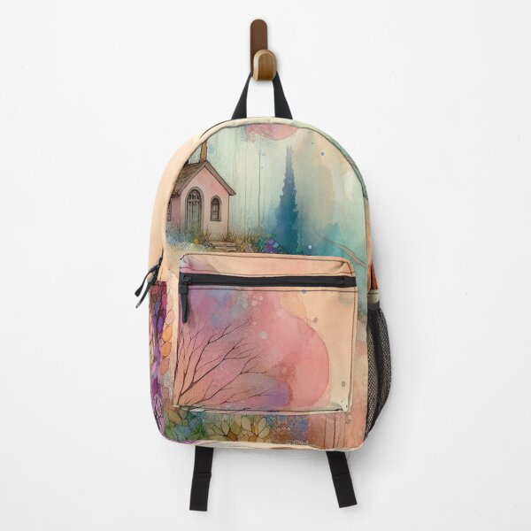Item preview, Whimsical Cottage by Watercolor designed and sold by Beyondnote-Art.