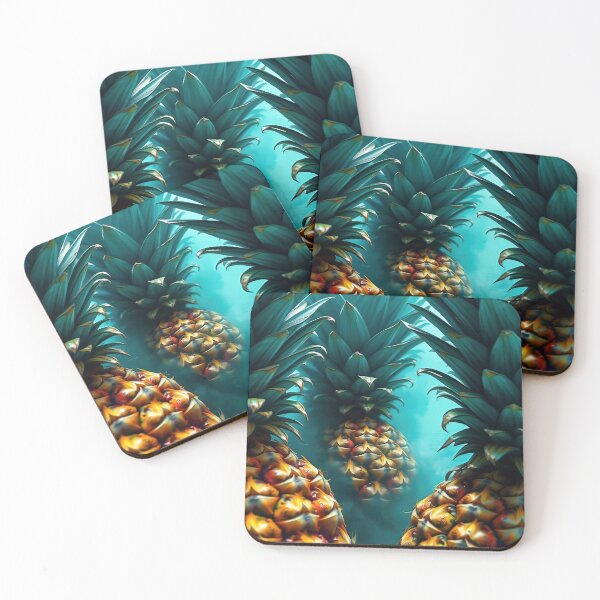 Item preview, Mystical Pineapple Grove in Aquatic Hues designed and sold by ChrisButler.