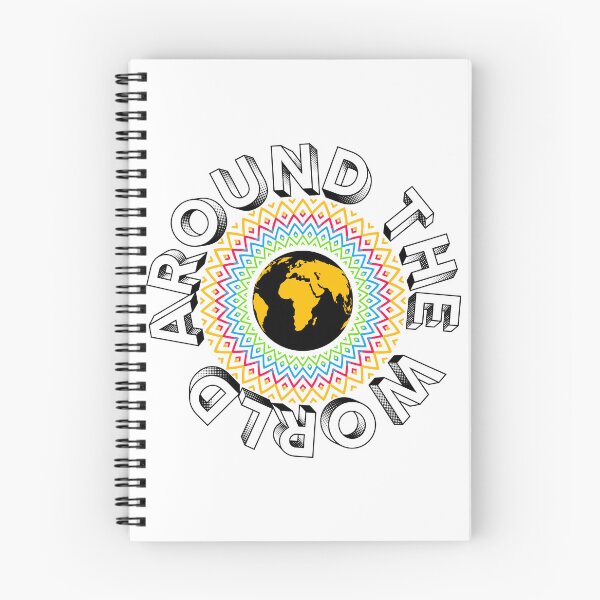 Item preview, Around the world (Black) designed and sold by 24annie24.