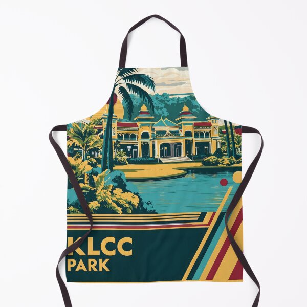 Item preview, KLCC Park Malaysia Vintage Travel Tourism designed and sold by TravelersGems.